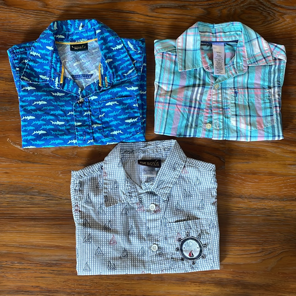 Button Down Collared Shirts